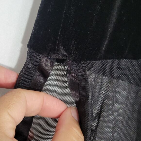 Erina Meliz velour mesh pants - Picture 9 of 16